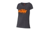 KTM Rundhals T-Shirt Factory Team Lady T-Shirt KTM,  black/orange,  black/orange,  S