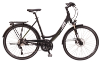 KTM Veneto Light Disc,  30 Gang Kettenschaltung,  Damenfahrrad,  Einrohr,  Modell 2018,  28 Zoll,  black matt,  black matt,  56 cm