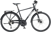 KTM VENETO LIGHT DISC,  30 Gang Kettenschaltung,  Herrenfahrrad,  Diamant,  Modell 2020,  28 Zoll,  black matt (white+green),  black matt (white+green),  63 cm