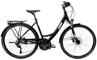 KTM Veneto Light Disc,  30 Gang Kettenschaltung,  Unisexfahrrad,  Unisex,  Modell 2019,  28 Zoll,  schwarz matt,  schwarz matt,  56 cm