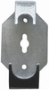 Mottez Wandhalter BCR m. Schrauben u. Dübeln,  silber