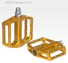 NC-17 STD II Pro gold Plattformpedalen 9/16,  gold,  9/16 Zoll