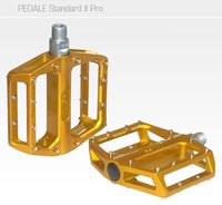 NC-17 STD II Pro gold Plattformpedalen 9/16,  gold,  9/16 Zoll