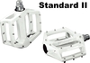 NC-17 STD II Pro weiß Plattformpedalen 9/16,  weiß,  9/16 Zoll