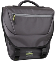Northwind Gepäckträgertasche Single Pannier Classic (grau/lime)