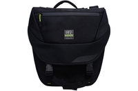 Northwind Gepäckträgertasche Single Pannier Classic (schwarz/lime)
