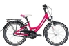 Pegasus Avanti 3 / 20 Zoll,  3 Gang Nabenschaltung,  Mädchenfahrrad,  Wave,  Modell 2020,  20 Zoll,  pink matt,  pink matt,  28 cm