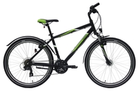 Pegasus Avanti Sport,  21 Gang Kettenschaltung,  Jungenfahrrad,  Dirt,  Modell 2019,  26 Zoll,  schwarz matt,  schwarz matt,  44 cm