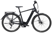Pegasus Opero EVO 10 (750 Wh),  10 Gang Kettenschaltung,  Herrenfahrrad,  Diamant,  Modell 2019,  28 Zoll,  schwarz matt,  schwarz matt,  48 cm