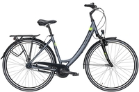 Pegasus Piazza 7,  7 Gang Nabenschaltung,  Damenfahrrad,  Wave,  Modell 2020,  28 Zoll,  grey matt,  grey matt,  45 cm