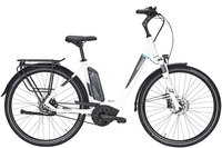 Pegasus Premio E8R Plus Belt Comfort (400 Wh),  8 Gang Nabenschaltung,  Damenfahrrad,  Wave,  Modell 2020,  28 Zoll,  white,  white,  55 cm