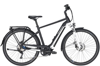 Pegasus Premio Evo 10 Lite (400 Wh),  10 Gang Kettenschaltung,  Herrenfahrrad,  Diamant,  Modell 2020,  28 Zoll,  black matt/white,  black matt/white,  45 cm