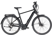 Pegasus Premio Evo 10 Lite ABS (400 Wh),  10 Gang Kettenschaltung,  Herrenfahrrad,  Diamant,  Modell 2020,  28 Zoll,  black matt/black,  black matt/black,  50 cm