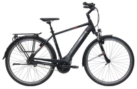 Pegasus Premio Evo 8F (500 Wh),  8 Gang Nabenschaltung,  Herrenfahrrad,  Diamant,  Modell 2019,  28 Zoll,  schwarz matt,  schwarz matt,  48 cm