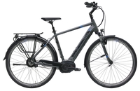 Pegasus Premio Evo Nue mech. (500 Wh),  stufenlose Nabenschaltung,  Herrenfahrrad,  Diamant,  Modell 2019,  28 Zoll,  grau/schwarz,  grau/schwarz,  58 cm