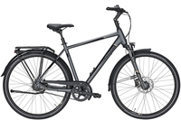 Pegasus Premio SL Belt,  8 Gang Nabenschaltung mit Freilauf,  Herrenfahrrad,  Diamant,  Modell 2020,  28 Zoll,  grey matt,  grey matt,  48 cm