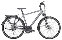 Pegasus Premio SL Disc,  27 Gang Kettenschaltung,  Herrenfahrrad,  Trekking,  Modell 2018,  28 Zoll,  grau matt,  grau matt,  48 cm