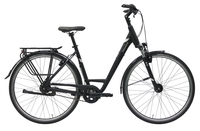 Pegasus Premio SL HS-i,  8 Gang Nabenschaltung,  Damenfahrrad,  Wave,  Modell 2018,  28 Zoll,  schwarz matt,  schwarz matt,  50 cm