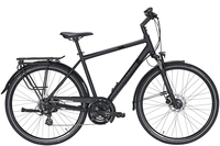 Pegasus Savona SL Disc,  24 Gang Kettenschaltung,  Herrenfahrrad,  Diamant,  Modell 2020,  28 Zoll,  black matt/i-silver,  black matt/i-silver,  58 cm