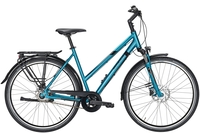 Pegasus Savona SL Disc 8,  8 Gang Nabenschaltung,  Damenfahrrad,  Trapez,  Modell 2020,  28 Zoll,  chrome petrol,  chrome petrol,  50 cm