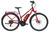 Pegasus Solero E8 (400 Wh),  8 Gang Kettenschaltung,  Damenfahrrad,  Trapez,  Modell 2019,  28 Zoll,  rot,  rot,  53 cm