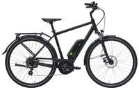 Pegasus Solero E8 (500 Wh),  8 Gang Kettenschaltung,  Herrenfahrrad,  Diamant,  Modell 2019,  28 Zoll,  schwarz matt,  schwarz matt,  53 cm