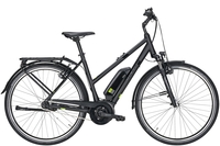 Pegasus Solero E8R Plus (400 Wh),  8 Gang Nabenschaltung,  Damenfahrrad,  Trapez,  Modell 2020,  28 Zoll,  black matt,  black matt,  50 cm