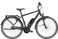 Pegasus Solero E8R Plus (400 Wh),  8 Gang Nabenschaltung,  Herrenfahrrad,  Diamant,  Modell 2020,  28 Zoll,  black matt,  black matt,  61 cm
