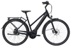 Pegasus Solero Evo 8F LT (500 Wh),  8 Gang Nabenschaltung,  Damenfahrrad,  Trapez,  Modell 2019,  28 Zoll,  schwarz matt,  schwarz matt,  50 cm