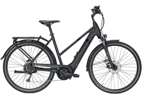 Pegasus Solero Evo 9 (500 Wh),  9 Gang Kettenschaltung,  Damenfahrrad,  Trapez,  Modell 2020,  28 Zoll,  black matt,  black matt,  50 cm
