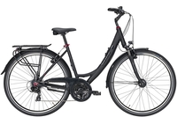 Pegasus Solero SL 24,  24 Gang Kettenschaltung,  Damenfahrrad,  Wave,  Modell 2020,  28 Zoll,  black matt/i-silver,  black matt/i-silver,  50 cm