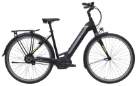 Pegasus Tecaro Evo Nu-E Gates Belt 500,  1 Gang stufenlose Nabenschaltung,  Damenfahrrad,  Wave,  Modell 2019,  28 Zoll,  schwarz matt,  schwarz matt,  45 cm