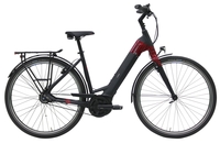 Pegasus Urbano Evo Gates Belt (500 Wh),  8 Gang Nabenschaltung,  Damenfahrrad,  Wave,  Modell 2019,  28 Zoll,  schwarz matt,  schwarz matt,  50 cm