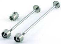 Pitlock PITLOCK"Set03", Niro, 2-teilig, silber 