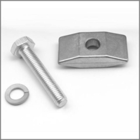 Pletscher M10 x 55 Sechskantschraube Lasche F 15/4