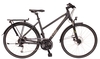 Rixe Lyon Trekking 24K,  24 Gang Kettenschaltung,  Damenfahrrad,  Trapez,  Modell 2018,  28 Zoll,  black-matt/grau,  black-matt/grau,  50 cm