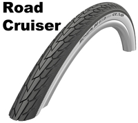 Schwalbe Active Line - K-Guard,  26" Road Cruiser 47-559,  whitewall