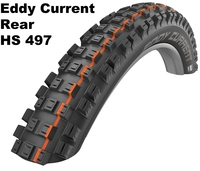 Schwalbe Evolution Line - Super Gravity,  TLE,  27, 5" Eddy Current Rear 70-584