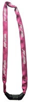 Security Plus Zahlen-Kettenschloss ZKS120,  pink