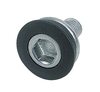 Shimano Kurbelschraube M8,  silber-schwarz
