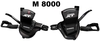Shimano M 8000 Deore XT Schalthebel Paar 2-3/11f.