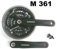 Shimano M361 42-32-22x170,  schwarz