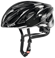 Uvex Fahrradhelm boss race,  black,  black,  52-56 cm