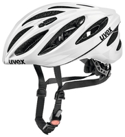 Uvex Fahrradhelm boss race,  white,  white,  55-60 cm