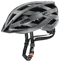 Uvex Fahrradhelm city i-vo,  dark silver mat,  dark silver mat,  52-57 cm