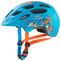 Uvex Fahrradhelm finale jr. cc,  petrol robot mat,  petrol robot mat,  51-55 cm