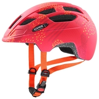 Uvex Fahrradhelm finale jr. cc,  red orange mat,  red orange mat,  51-55 cm