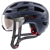 Uvex Fahrradhelm finale visor,  dark blue mat,  dark blue mat,  52-57 cm