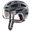 Uvex Fahrradhelm finale visor,  strato steel,  strato steel,  52-57 cm