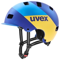 Uvex Fahrradhelm hlmt 5 bike pro,  blue energy mat,  blue energy mat,  55-58 cm